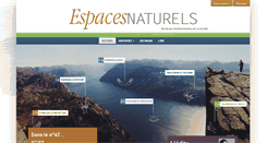 Desktop Screenshot of espaces-naturels.info