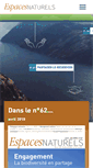Mobile Screenshot of espaces-naturels.info